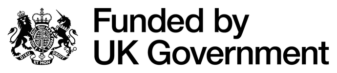 Funded by UK Government logo